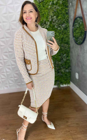 CONJUNTO BIANCA TWEED